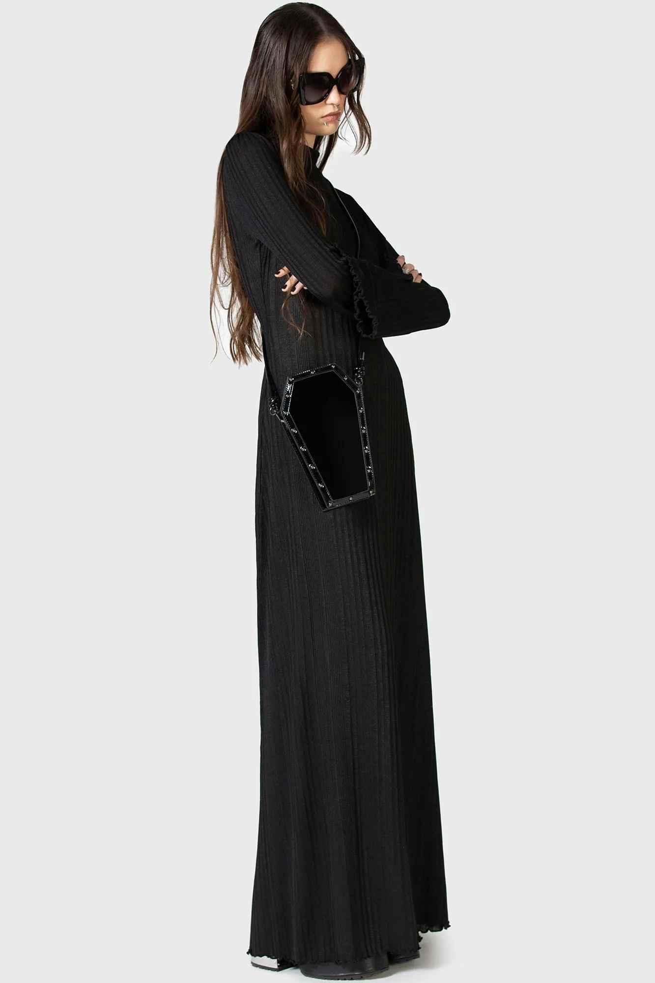 Unconfirmed Coffin Crossbody Bag