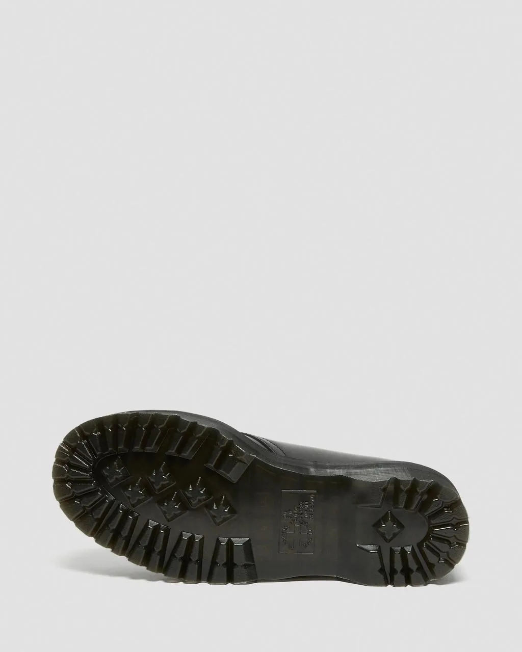 Unisex 1461 Smooth Leather Platform Shoes Black