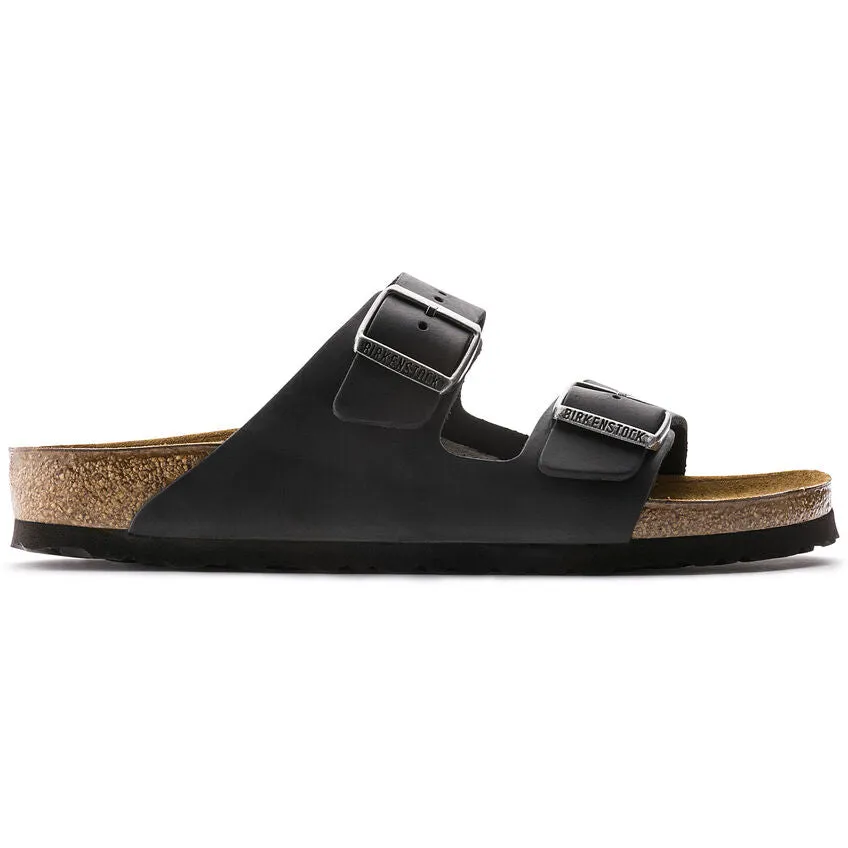 Unisex Arizona Oiled Leather Black Medium/Narrow