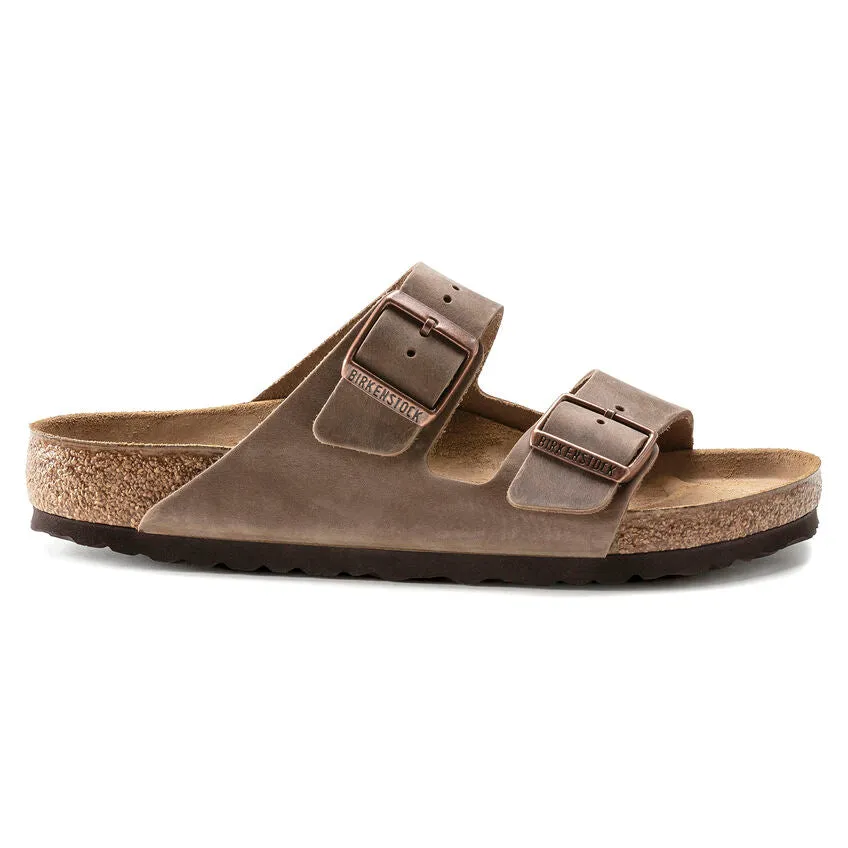 Unisex Arizona Oiled Leather Tobacco Medium/Narrow