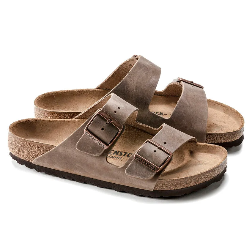 Unisex Arizona Oiled Leather Tobacco Medium/Narrow