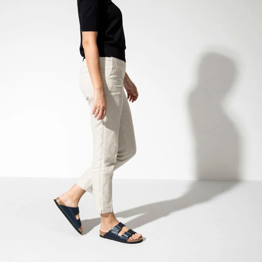 Unisex Arizona Soft Footbed Oiled Leather Blue Regular/Wide