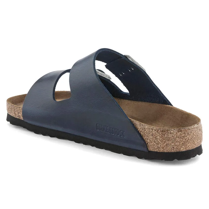 Unisex Arizona Soft Footbed Oiled Leather Blue Regular/Wide