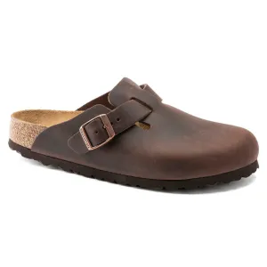 Unisex Boston Oiled Leather Habana Regular/Wide