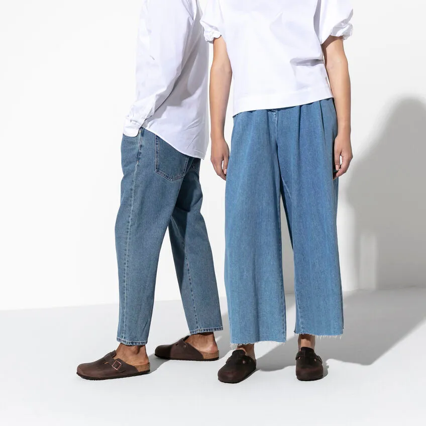 Unisex Boston Oiled Leather Habana Regular/Wide