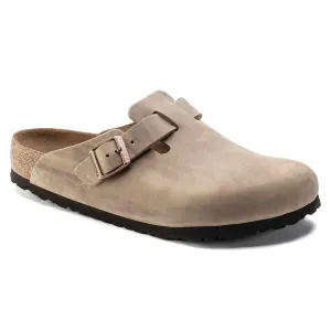 Unisex Boston Soft Footbed Oiled Leather Tobacco Regular/Wide