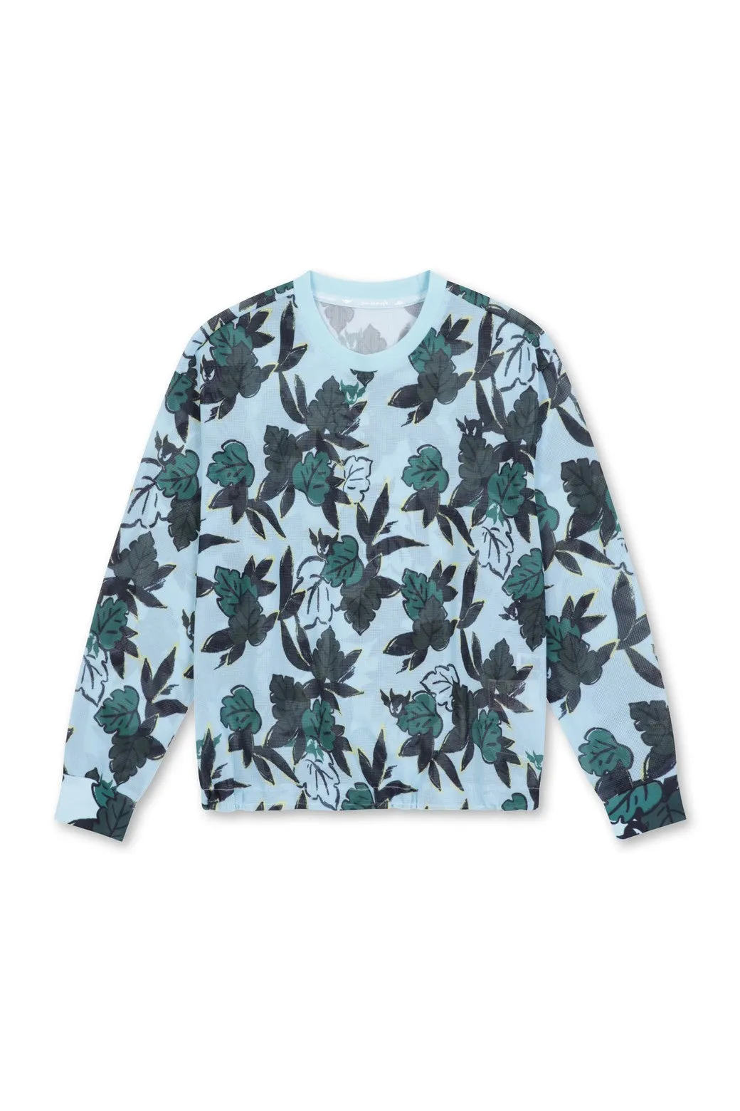 Women's ATHLETIC Forest Mesh Pullover Blue