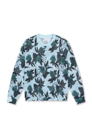 Women's ATHLETIC Forest Mesh Pullover Blue