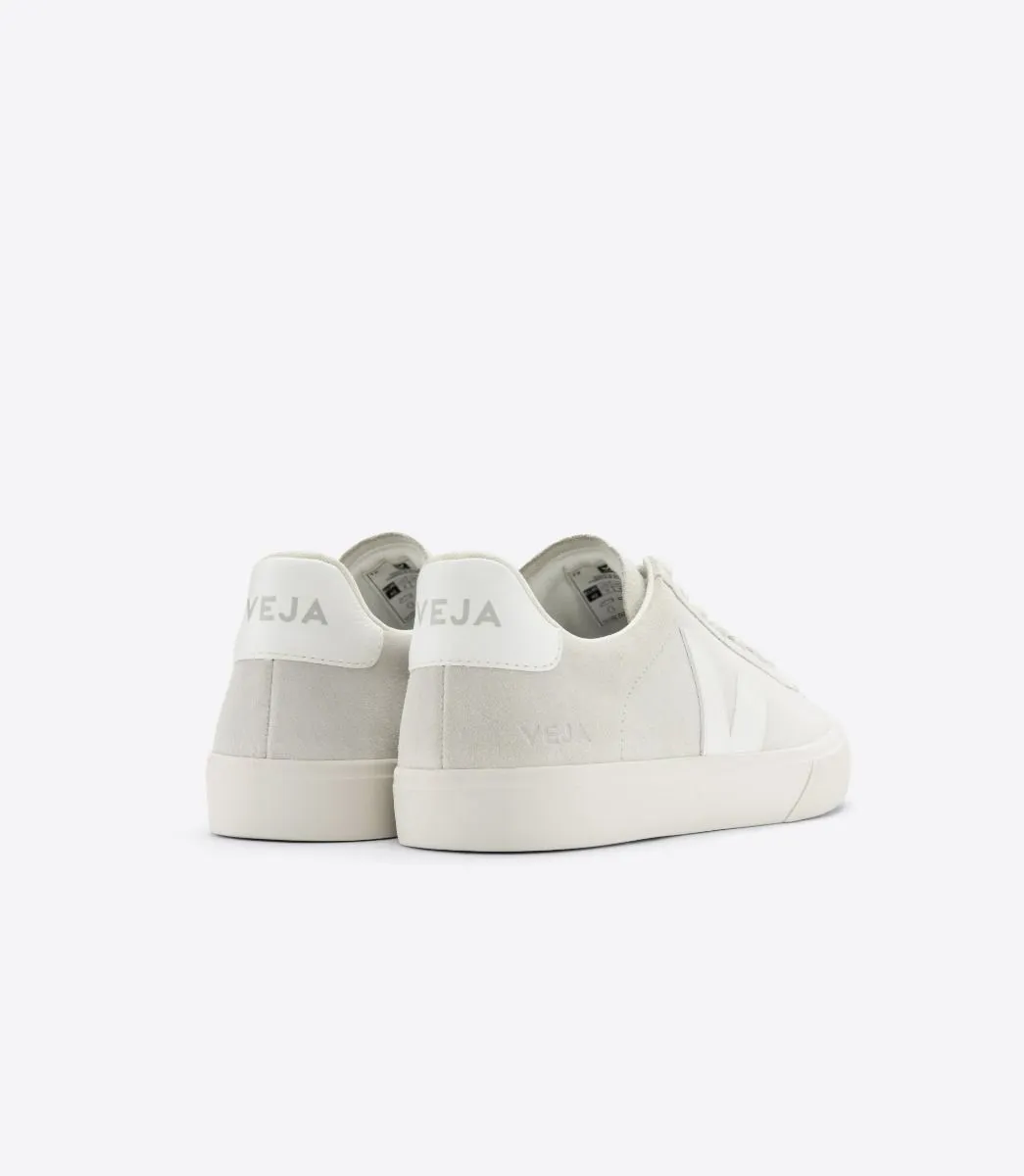 Women's Campo Suede Natural White