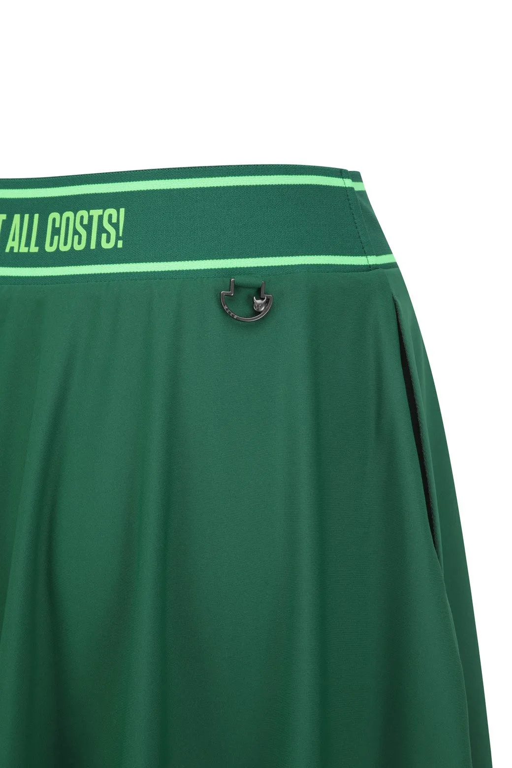 Women's Jersey Flare Skort Dark Green