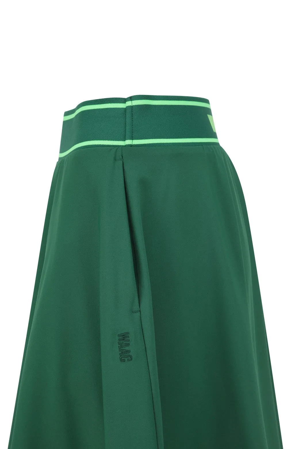 Women's Jersey Flare Skort Dark Green