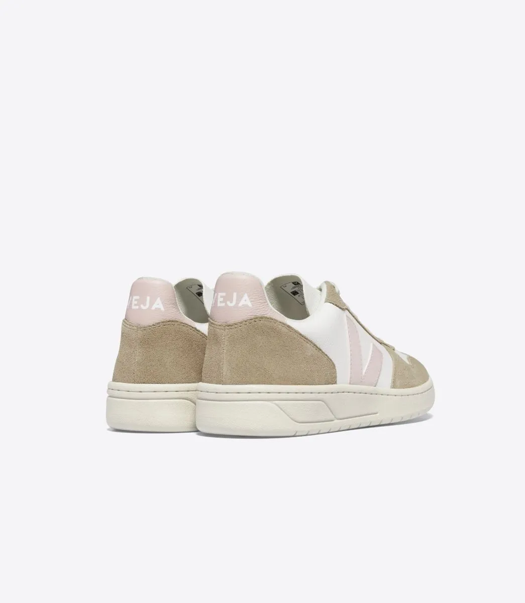 Women's V-10 Chromefree Leather White Petale Sahara