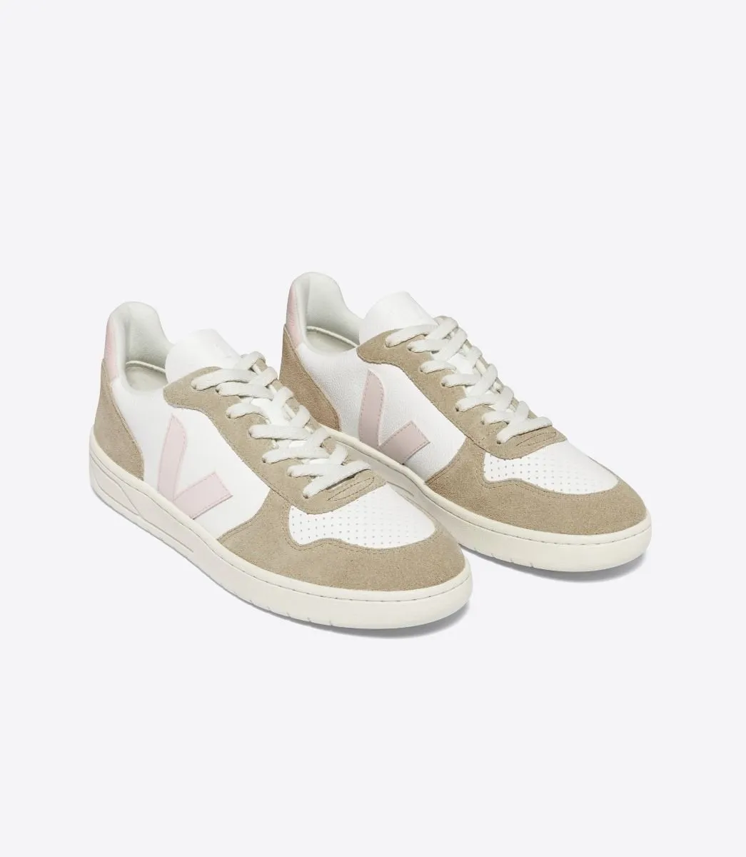 Women's V-10 Chromefree Leather White Petale Sahara