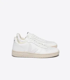 Women's V-10 LEATHER WHITE