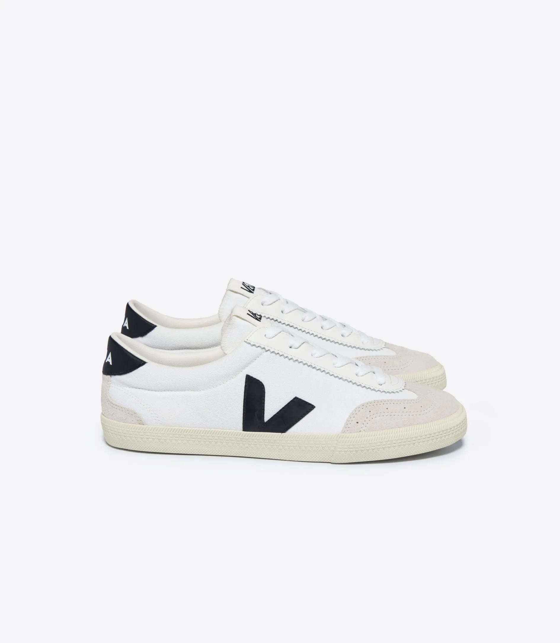 Women's VOLLEY CANVAS WHITE BLACK
