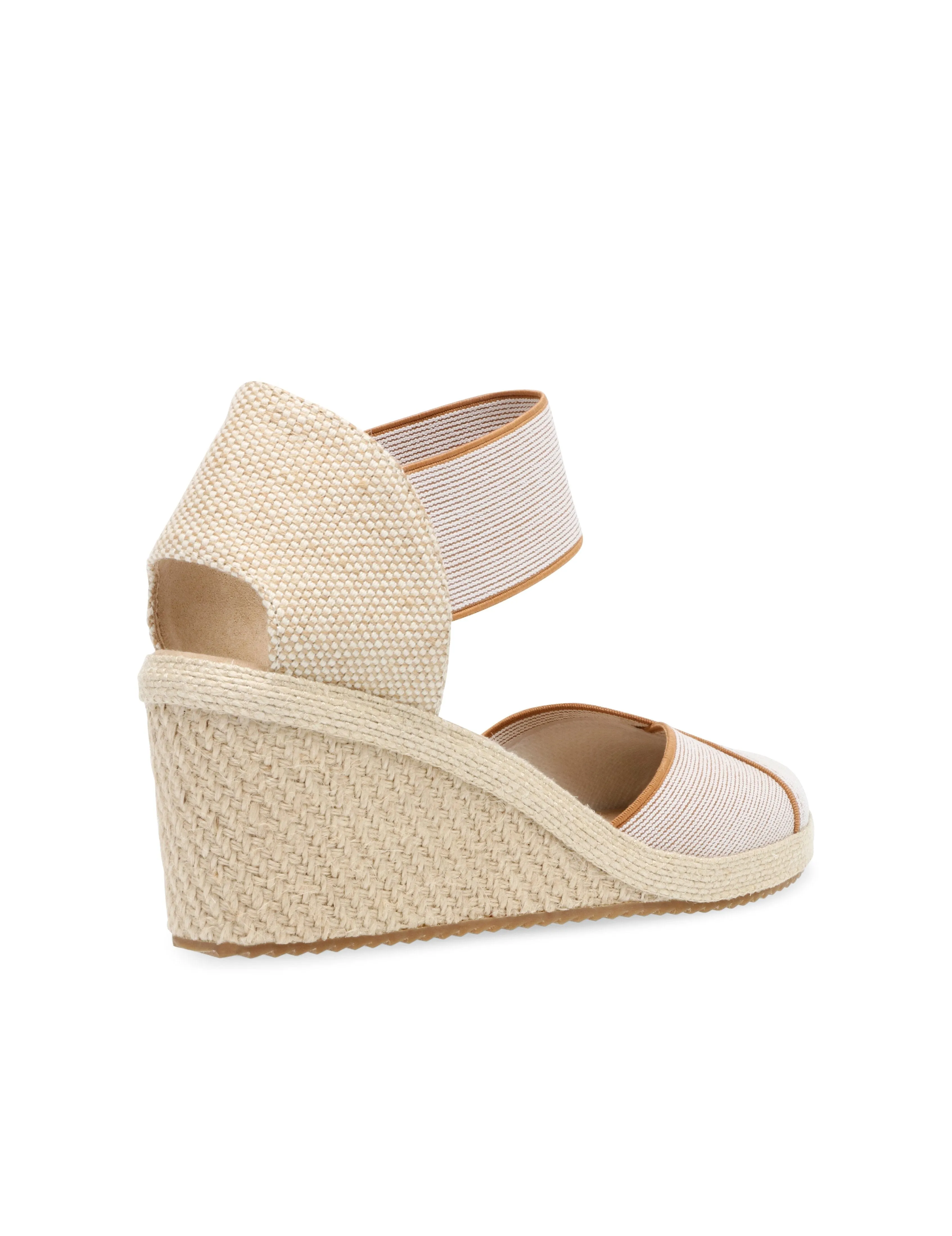 Zoey Round Toe Espadrille Wedges
