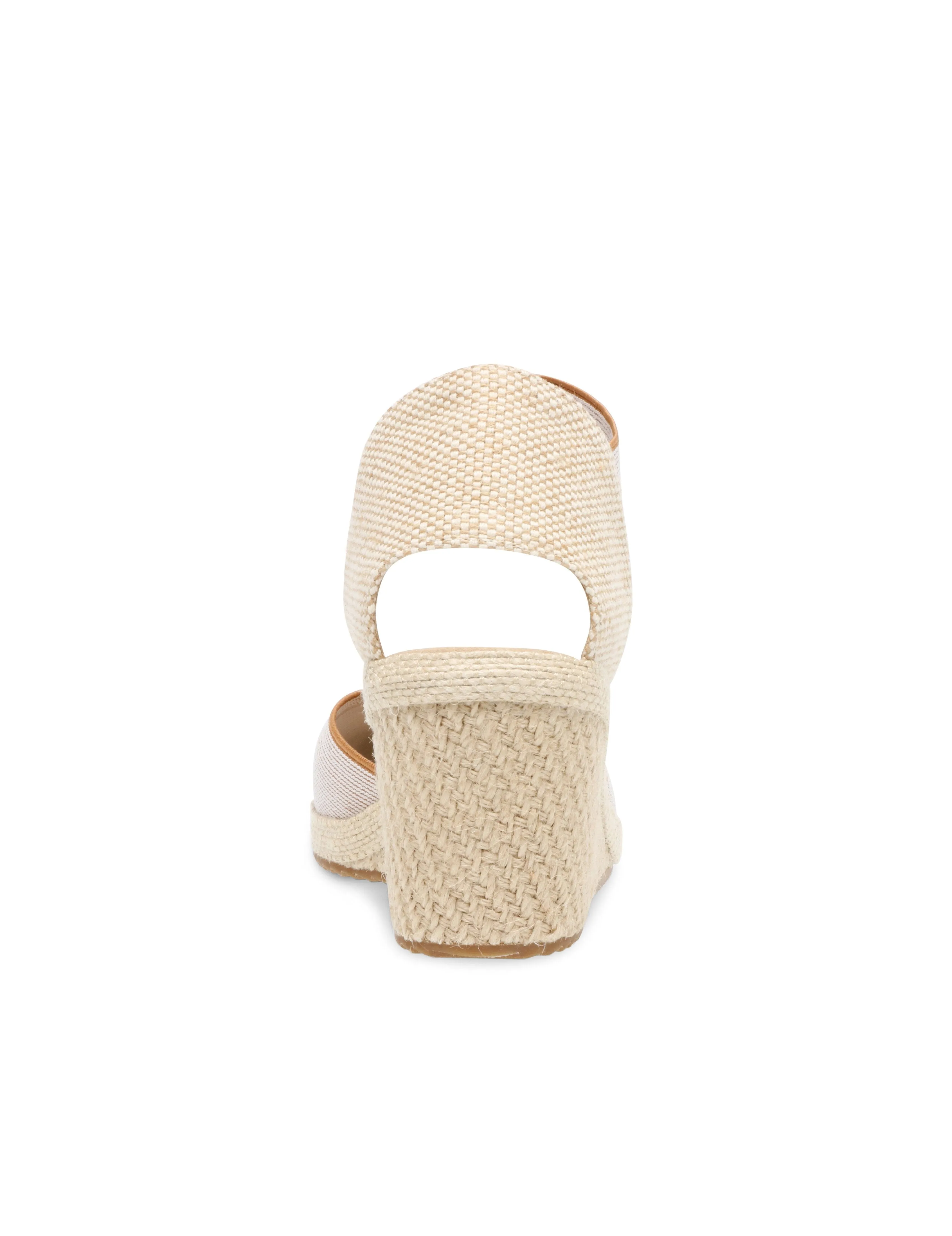 Zoey Round Toe Espadrille Wedges