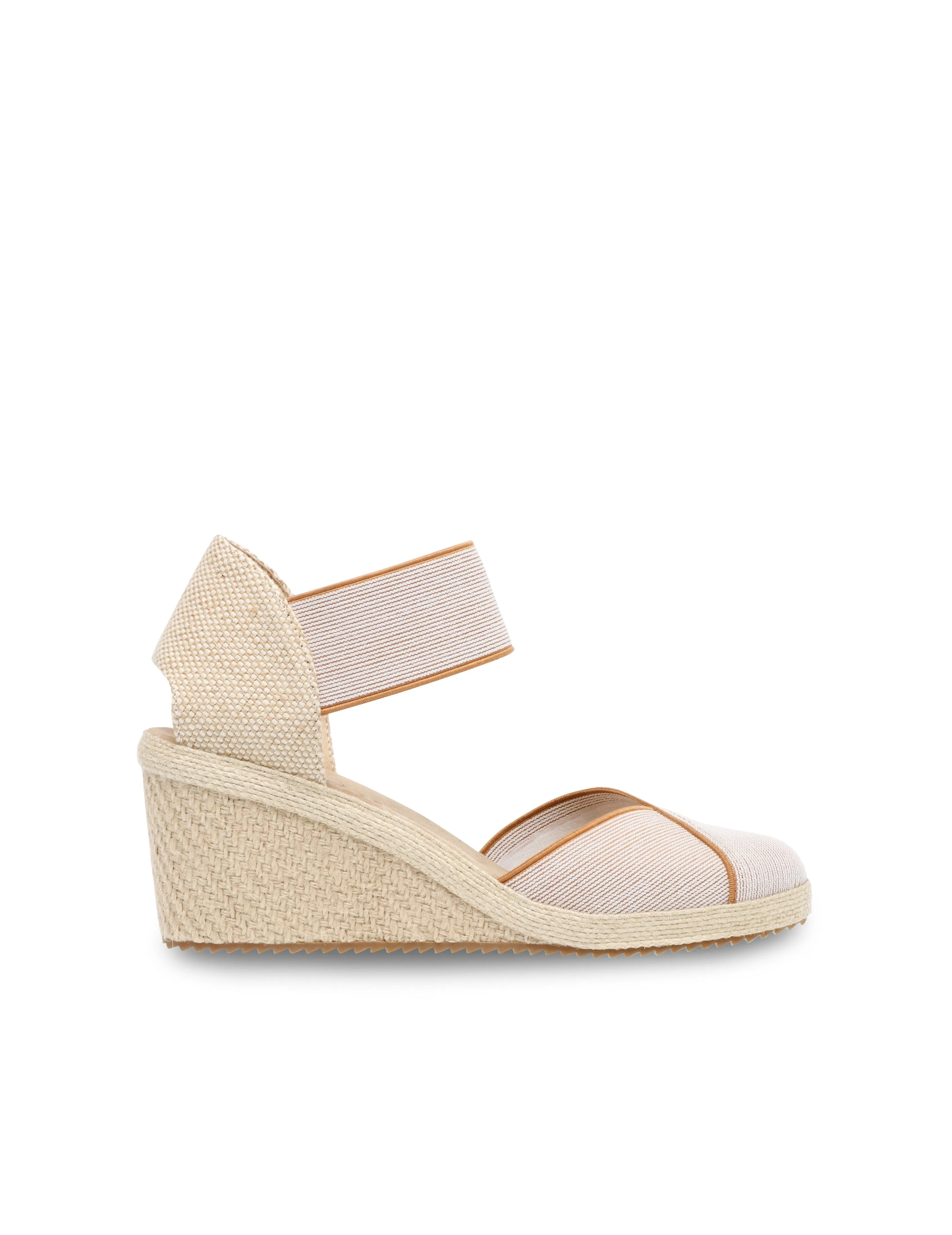 Zoey Round Toe Espadrille Wedges